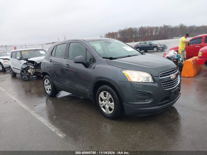 2016 CHEVROLET TRAX 1LS #3035071515