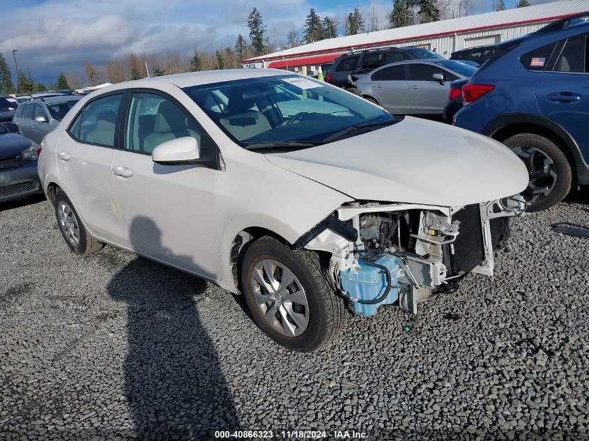 2015 TOYOTA COROLLA LE ECO #3035094347