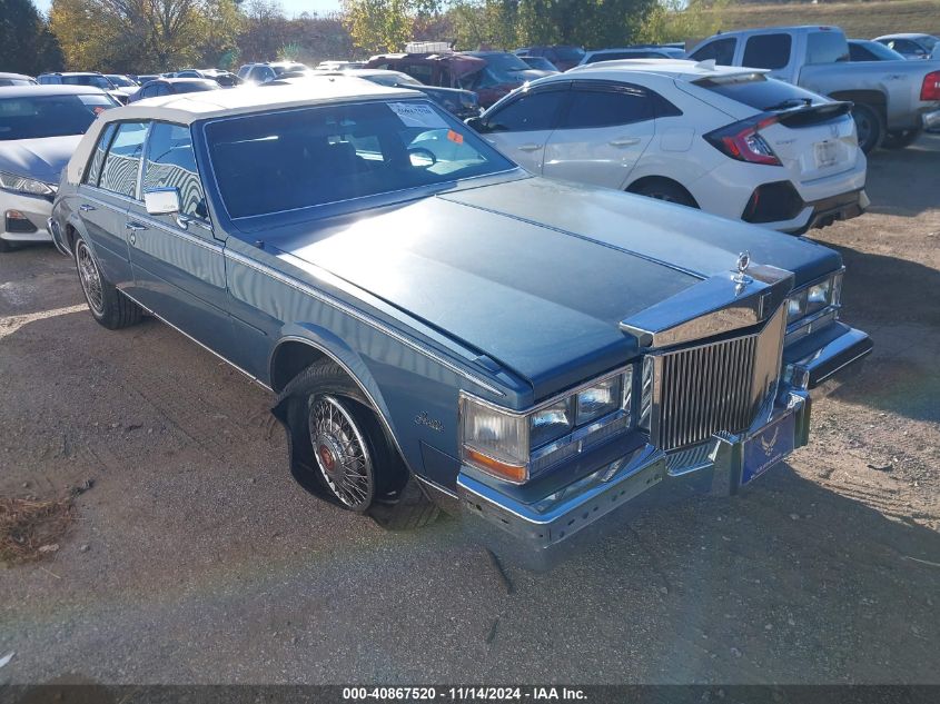 1985 CADILLAC SEVILLE #3035082941