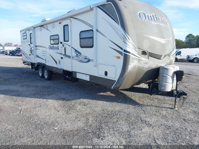 2013 KEYSTONE OUTBACK SERIES 312BH #3037543154