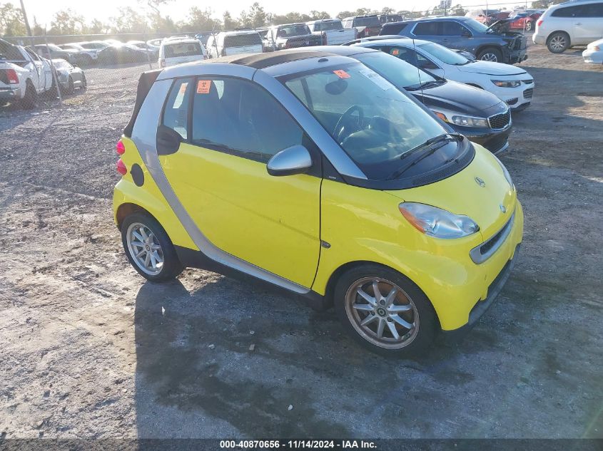 2008 SMART FORTWO PASSION #3007838116