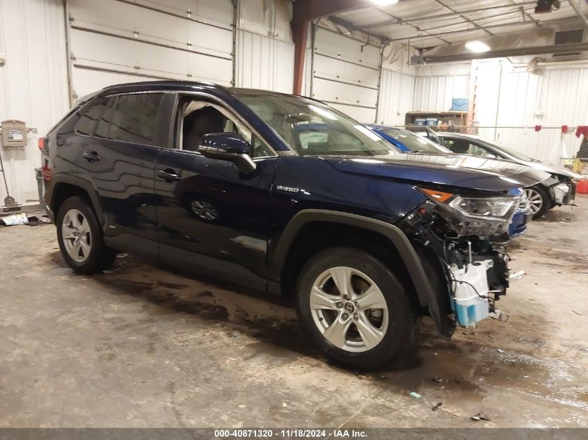 2021 TOYOTA RAV4 HYBRID XLE #3053062895