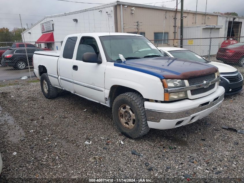 2004 CHEVROLET SILVERADO 1500 LS #2990356834