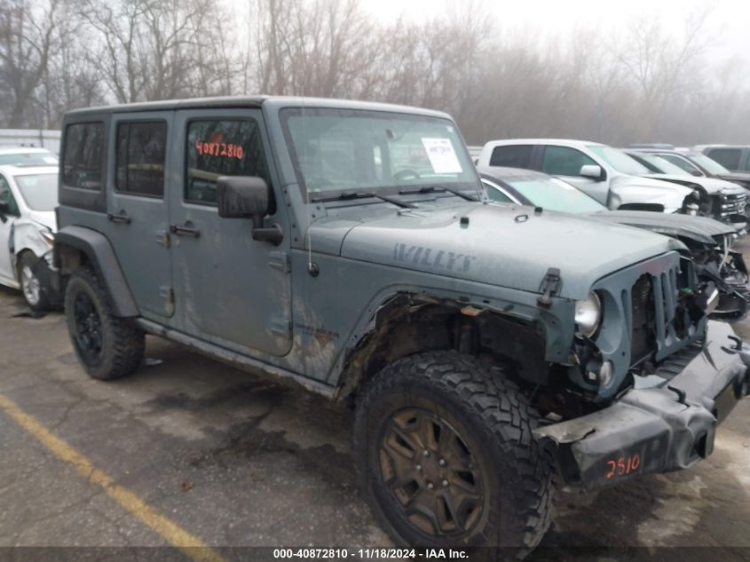 2014 JEEP WRANGLER UNLIMITED WILLYS WHEELER #3037525582