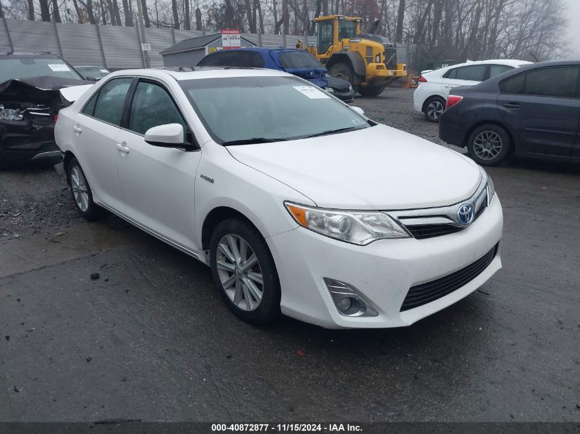 2012 TOYOTA CAMRY HYBRID XLE #3052074891