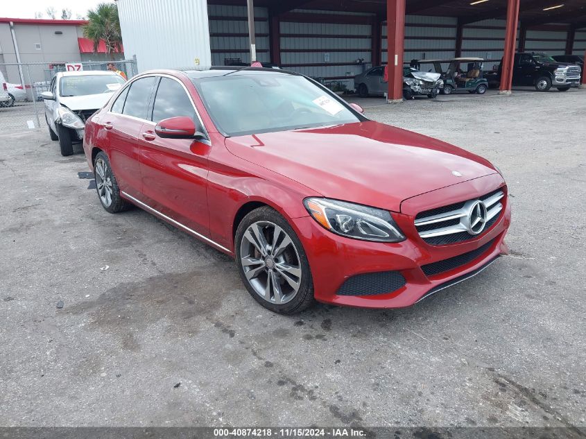 2016 MERCEDES-BENZ C-CLASS C 300/LUXURY/SPORT #3037525578