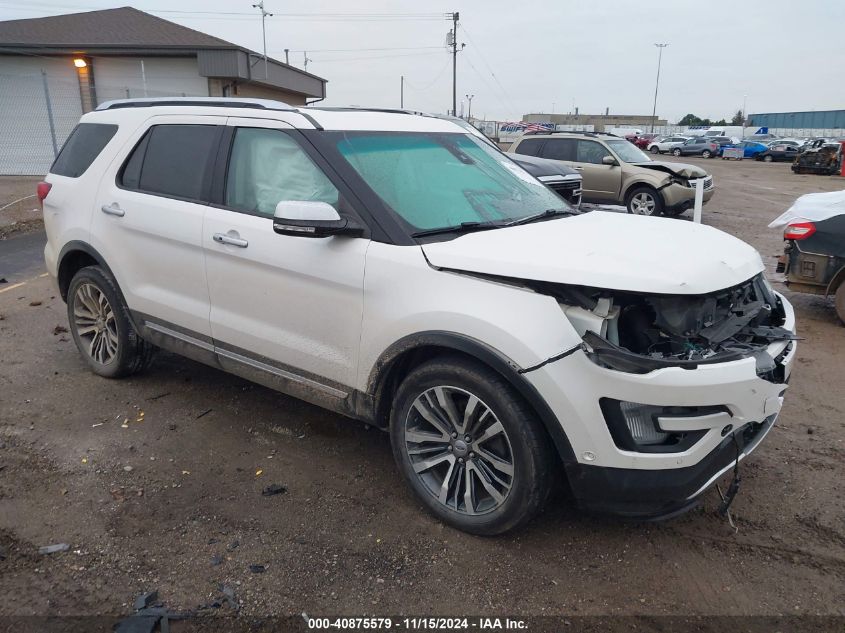 2016 FORD EXPLORER PLATINUM #3035082969