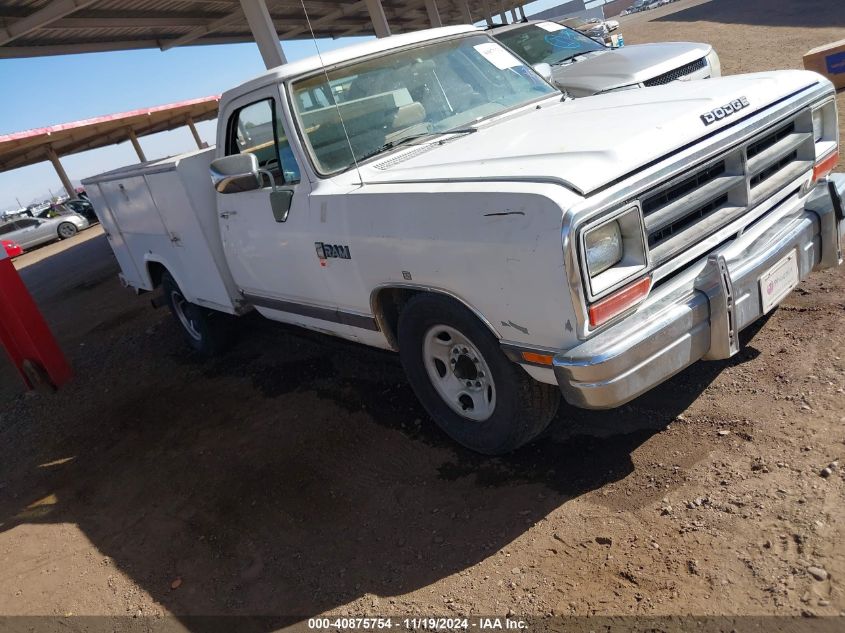 1990 DODGE D-SERIES D200/D250 #3053066639