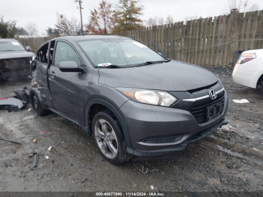 2016 HONDA HR-V LX #2992821121