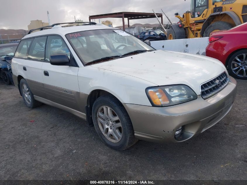 2004 SUBARU OUTBACK #3035094253