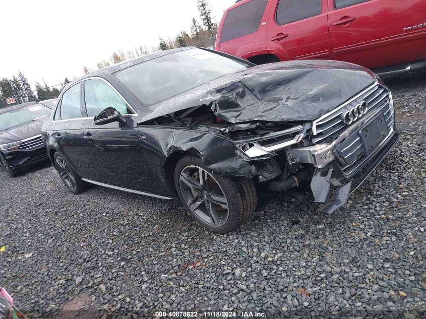 2017 AUDI A4 2.0T PREMIUM #3035094254