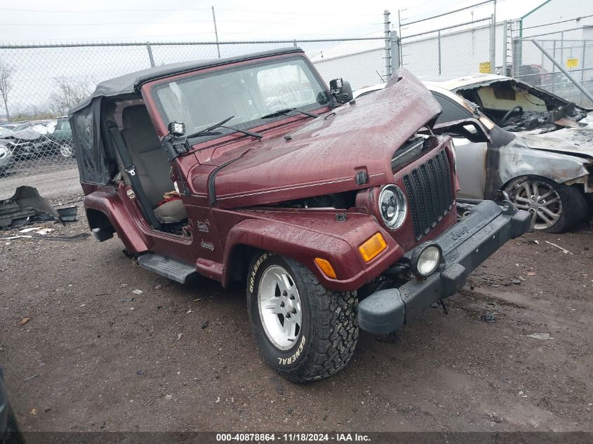 2004 JEEP WRANGLER SAHARA #3035071190