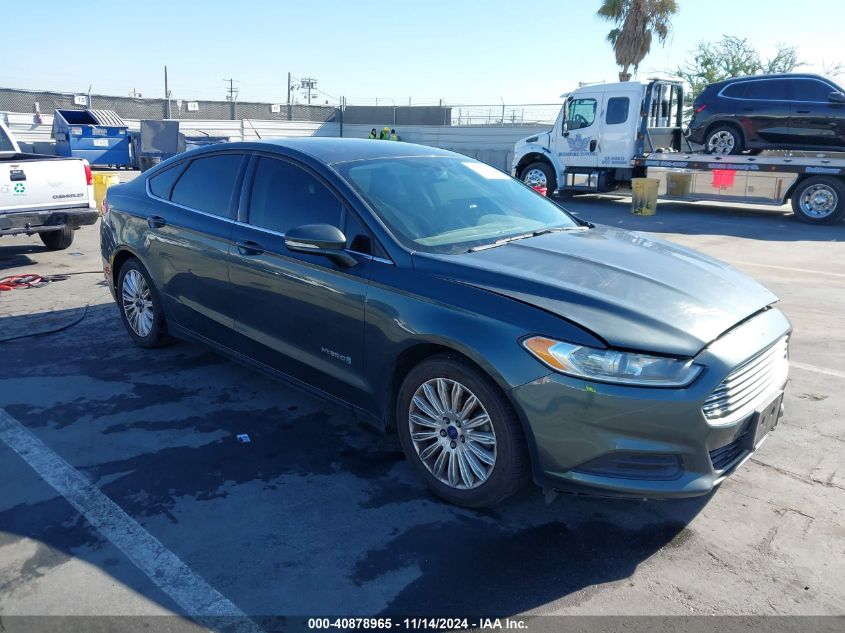 2015 FORD FUSION HYBRID SE #3035094252