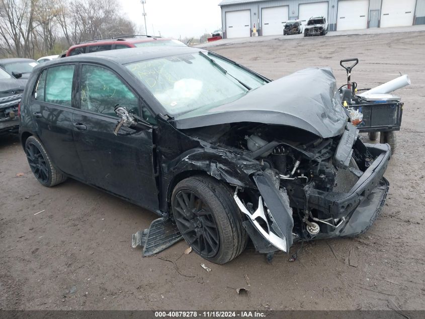 2015 VOLKSWAGEN GOLF TDI SE 4-DOOR #3035071175