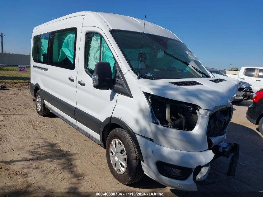 2021 FORD TRANSIT-350 PASSENGER VAN XLT #2992828666