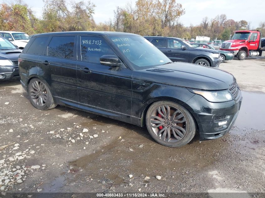 2016 LAND ROVER RANGE ROVER SPORT 3.0L V6 SUPERCHARGED HSE #3050079361