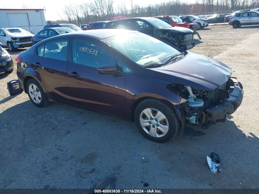 2018 KIA FORTE LX #3052075011