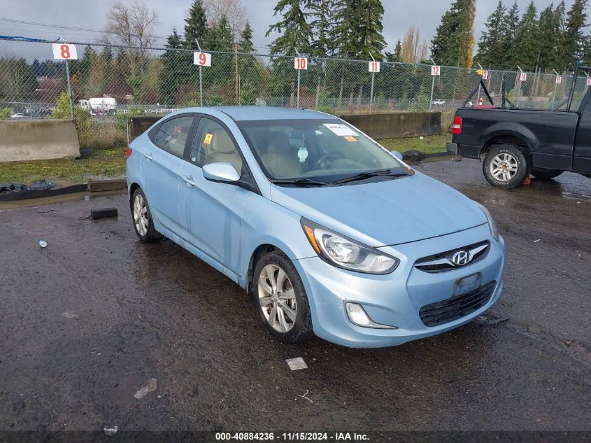 2013 HYUNDAI ACCENT GLS #3035094203