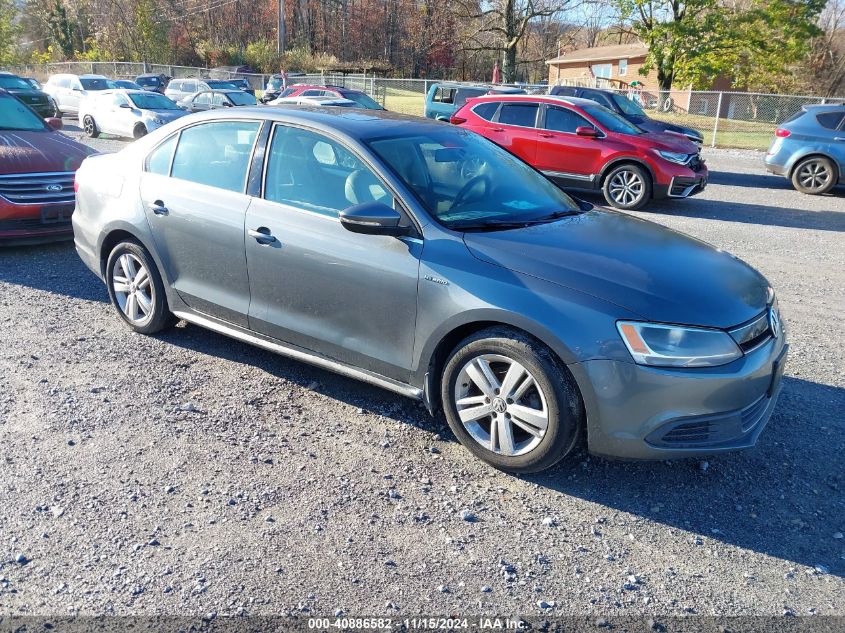 2013 VOLKSWAGEN JETTA HYBRID SEL #2992834322