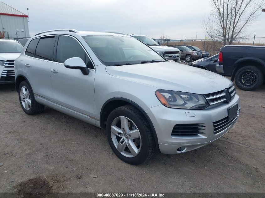 2013 VOLKSWAGEN TOUAREG VR6 LUX #3048458737