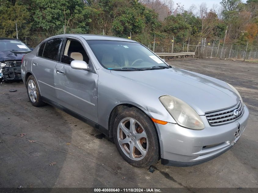 2004 INFINITI G35 #3035071011