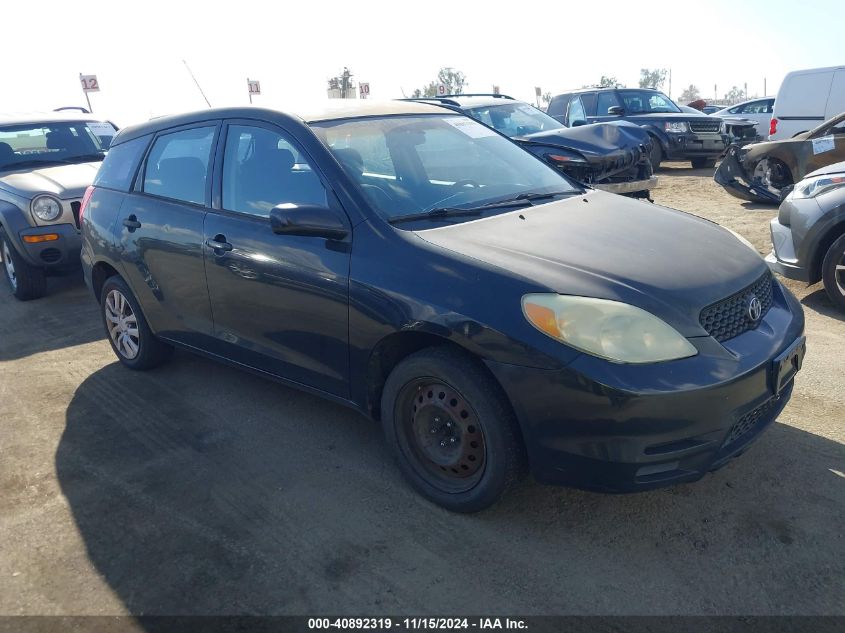 2003 TOYOTA MATRIX STANDARD #3006593844