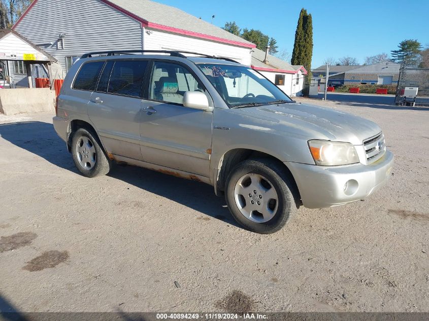 2004 TOYOTA HIGHLANDER LIMITED V6 #2992821152