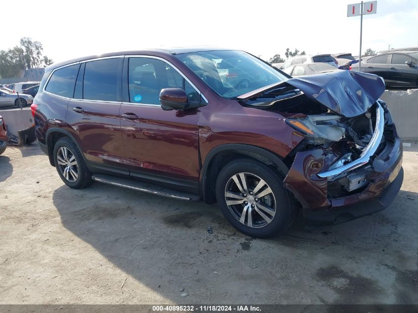 2016 HONDA PILOT EX-L #3035093776