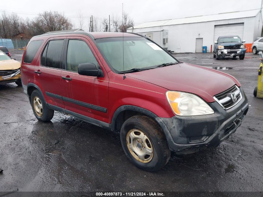 2002 HONDA CR-V LX #2995293510