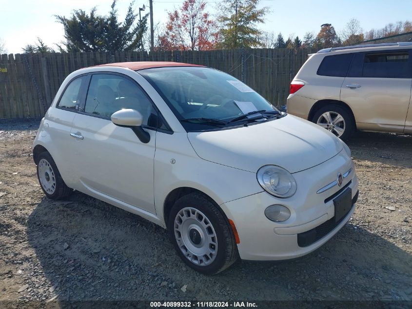 2012 FIAT 500C POP #2992821111