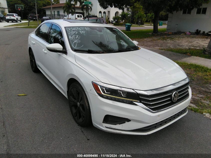 2021 VOLKSWAGEN PASSAT 2.0T SE #2990345627