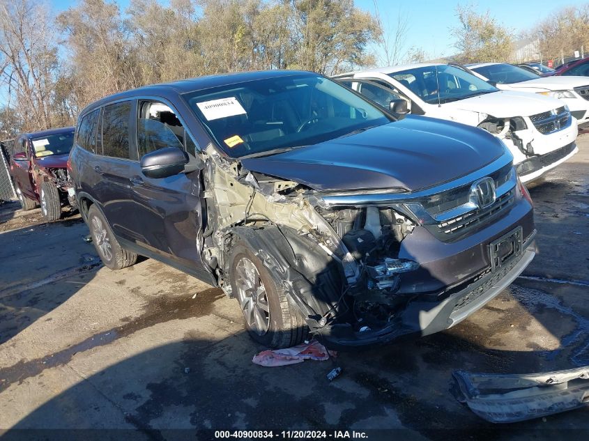 2022 HONDA PILOT AWD EX-L #3035082616