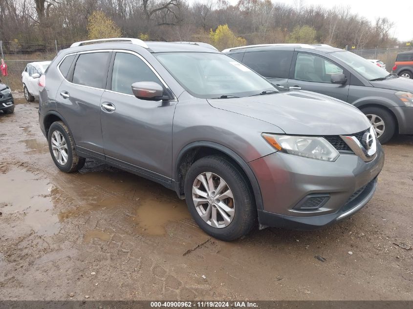 2015 NISSAN ROGUE SV #3035082609