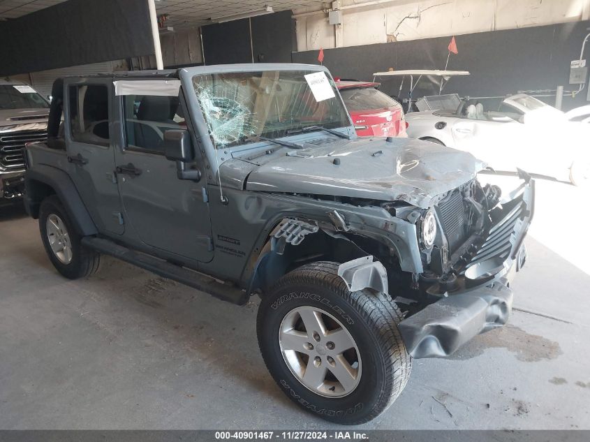 2015 JEEP WRANGLER UNLIMITED SPORT #3056069242