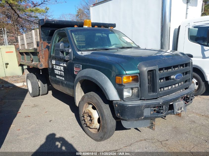 2008 FORD F-450 CHASSIS XL/XLT #3037542182