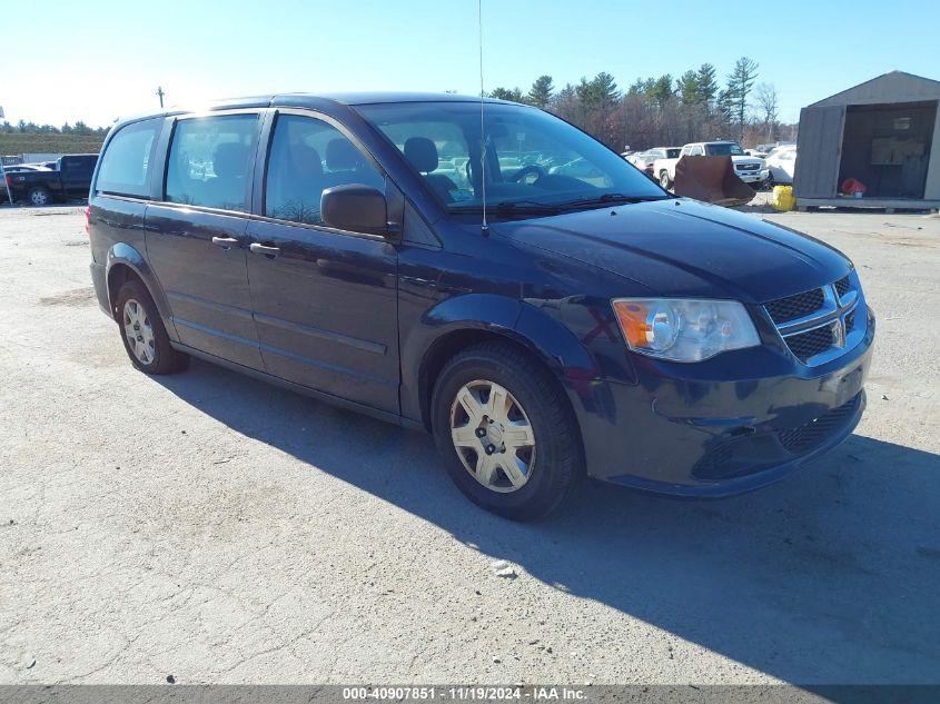 2013 DODGE GRAND CARAVAN AMERICAN VALUE PKG #3005343821