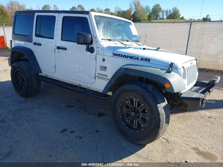 2013 JEEP WRANGLER UNLIMITED SPORT #3035082316