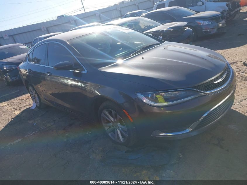 2015 CHRYSLER 200 LIMITED #3035069851