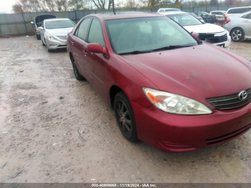 2004 TOYOTA CAMRY XLE #3035069847