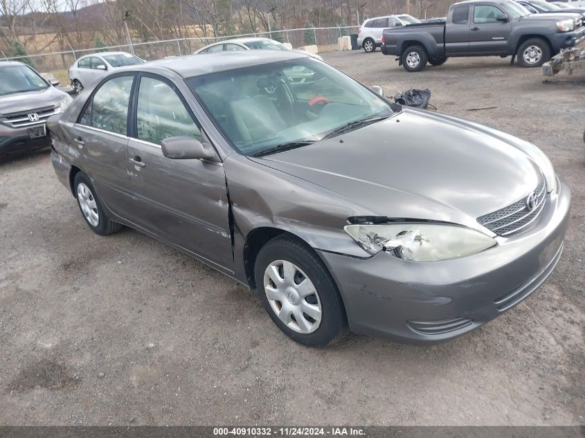 2004 TOYOTA CAMRY LE #3035070439