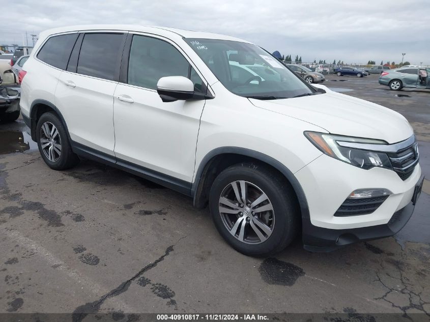 2017 HONDA PILOT EX-L #3035093976