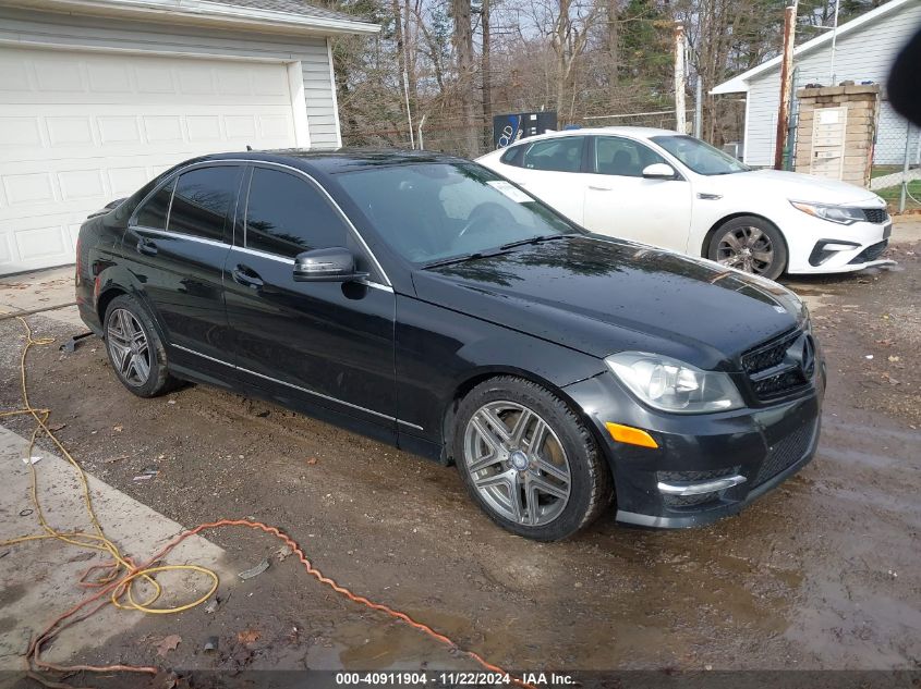 2013 MERCEDES-BENZ C 300 LUXURY 4MATIC/SPORT 4MATIC #3051082738