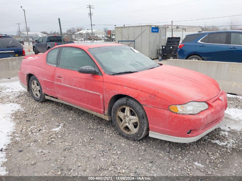 2001 CHEVROLET MONTE CARLO SS #3069983938