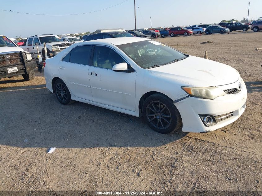 2012 TOYOTA CAMRY SE #3035082360