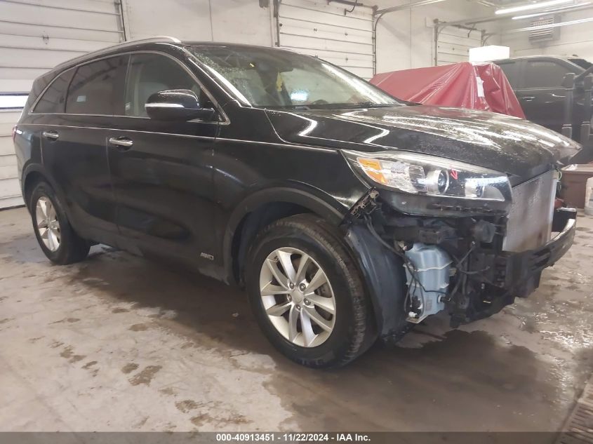 2017 KIA SORENTO 2.4L LX #3035070334