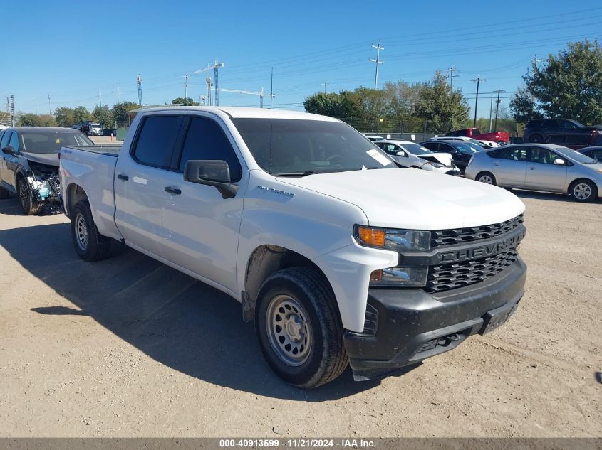 2020 CHEVROLET SILVERADO 1500 4WD  STANDARD BED WT #2995287041