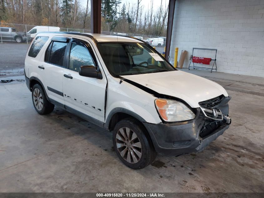 2004 HONDA CR-V LX #3035093849