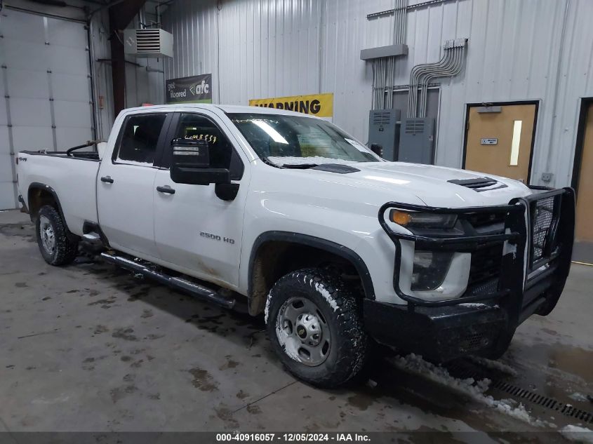 2021 CHEVROLET SILVERADO 2500HD 4WD  LONG BED WT #3034472475