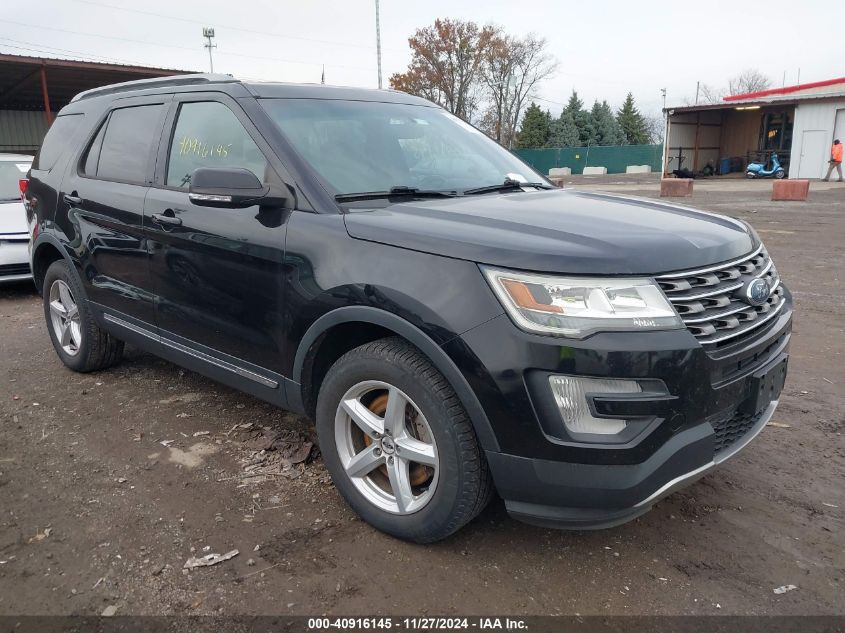 2016 FORD EXPLORER XLT #3035070046