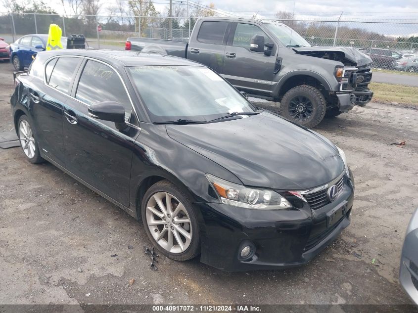 2012 LEXUS CT 200H PREMIUM #3066300073